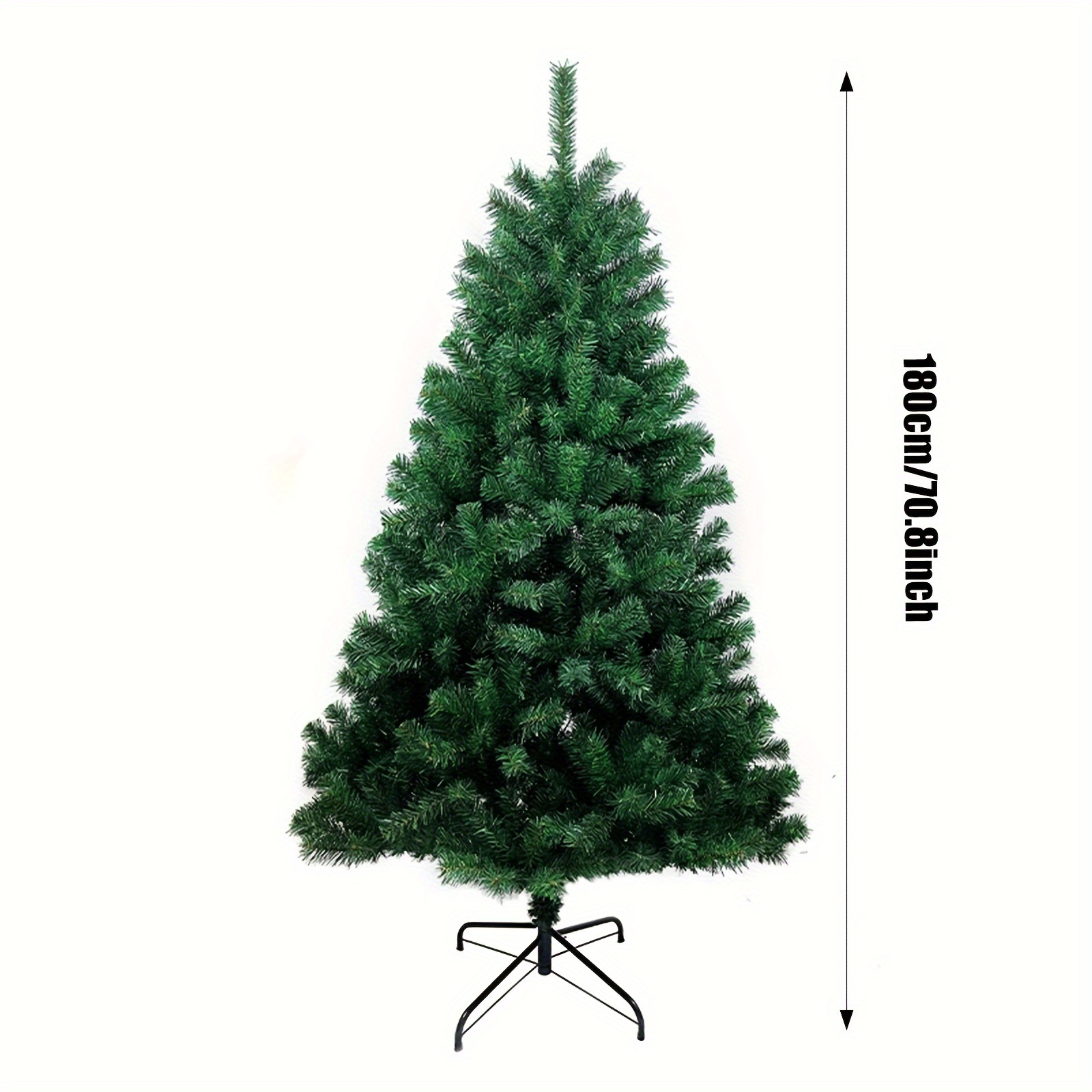 TEMU Metal-legged Artificial Christmas Tree - For Home, & , /outdoor Use