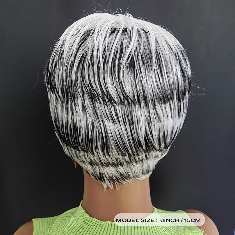 Pixie Short Wig 100 Synthetic Hair Wigs Synthetic Wigs Temu