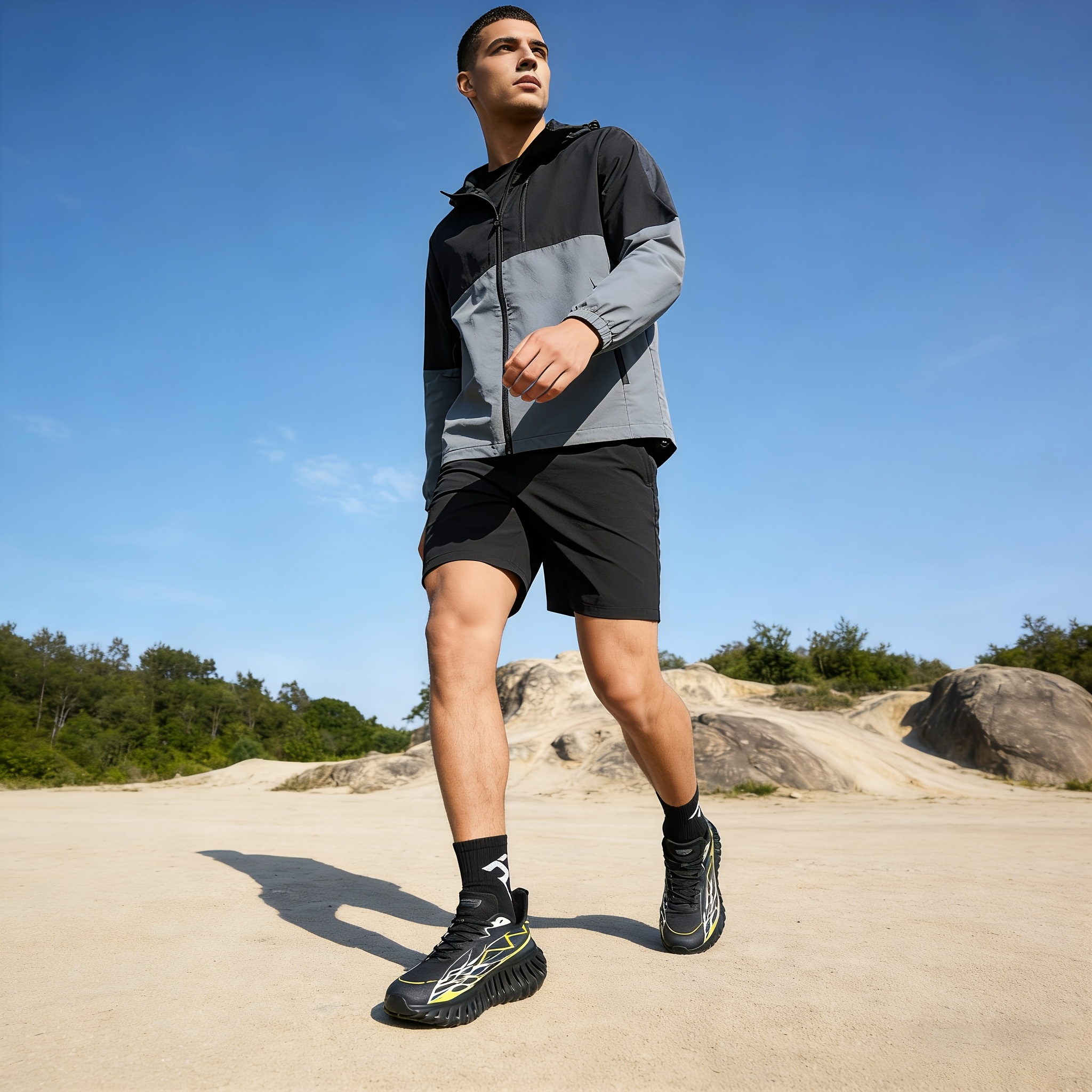 Men's Casual Sneakers, All-Terrain Traction & Breathable