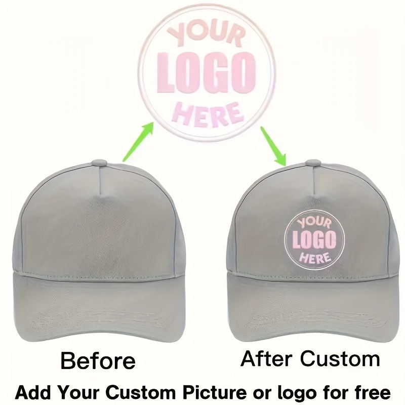 Logo Athletic Adjustable Hats for Men