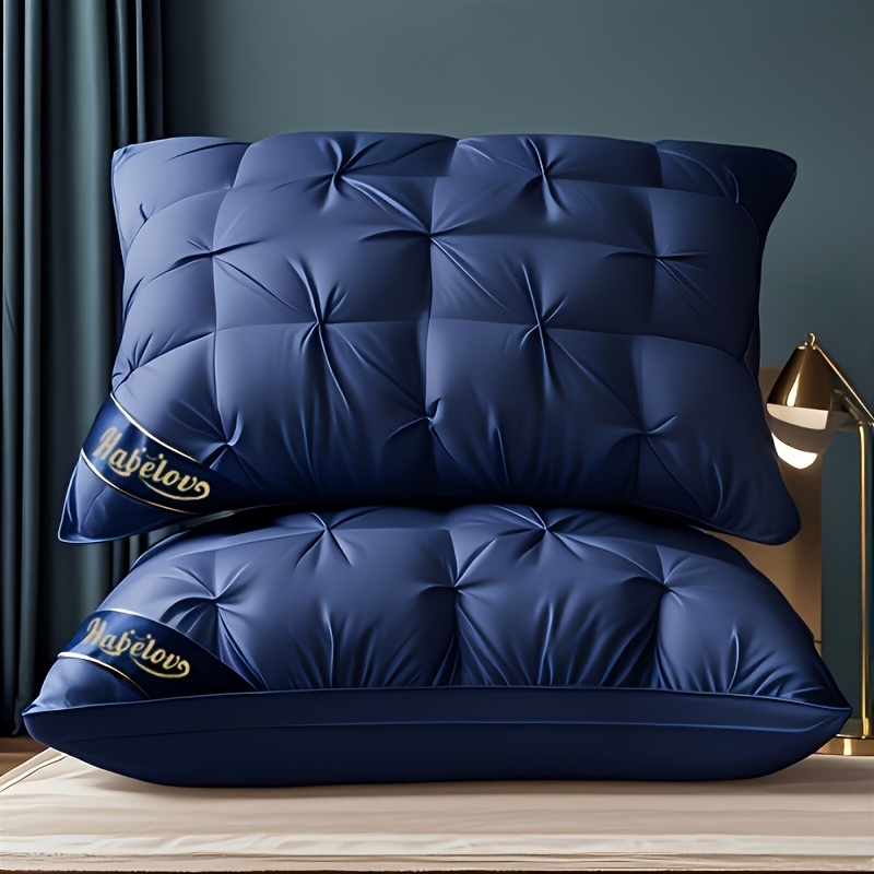 1/2pcs Comfortable Bread Pillow Neck Support Sleep Pillow for Adults, Home & Hotel Use, Gift, Fluffy Pillow with Sleep Pillow Insert, Provides Moderate Support, Suitable for Side, Back, and Stomach Sleepers, Hotel Series