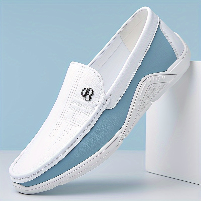 Summer 's Casual Shoes Lazy Slip-on Bean Shoes White Shoes Driving