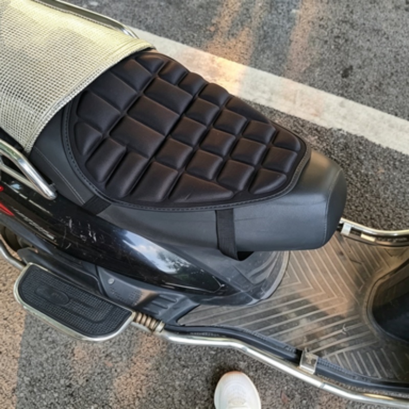 TEMU Electric Scooter Motorcycle Special Ventilation Cushion Anti-slip Non-displacement Riding Pad