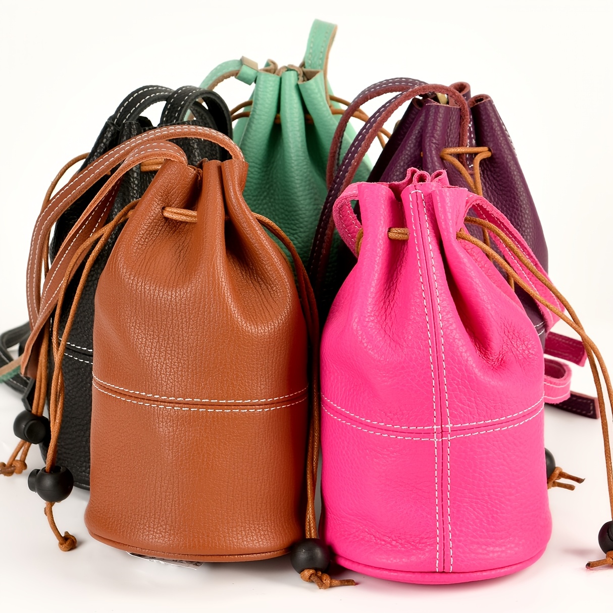 ★TOUT Y EST★ BAZAS bucket bag 4 color IAMBW017 Drew Mini Bucket Crossbody Tote | AILI'S CORNER | Jane.com