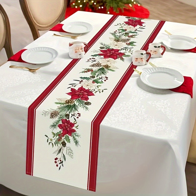 

Christmas Red & Table - For Dining & Parties, / Decor