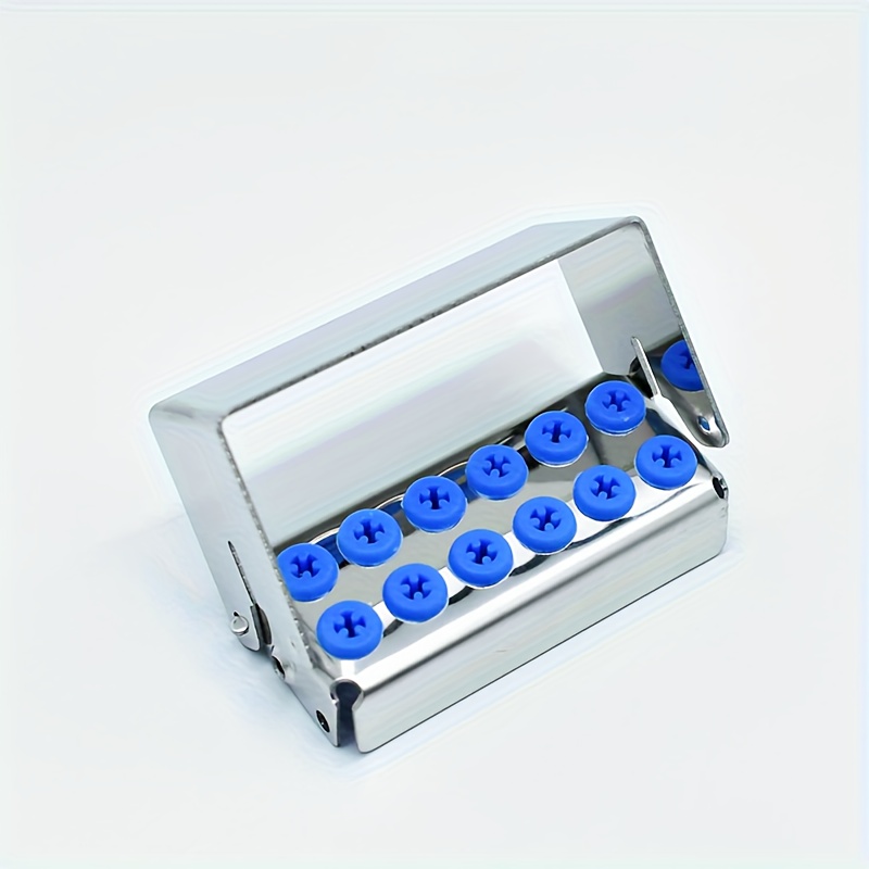 12 Hole Oral Needle Holder Open Stainless Steel Low--speed Needle Holder