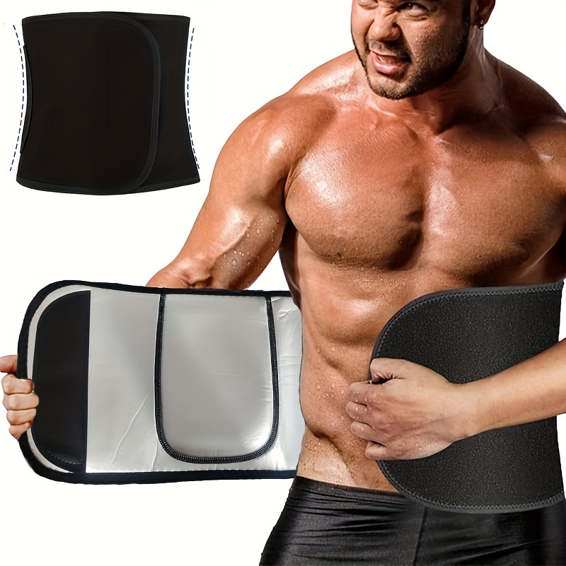 new mens tight corset waist belt   sports shaping belt sweat inducing fitness abdominal belt tummy control belt  