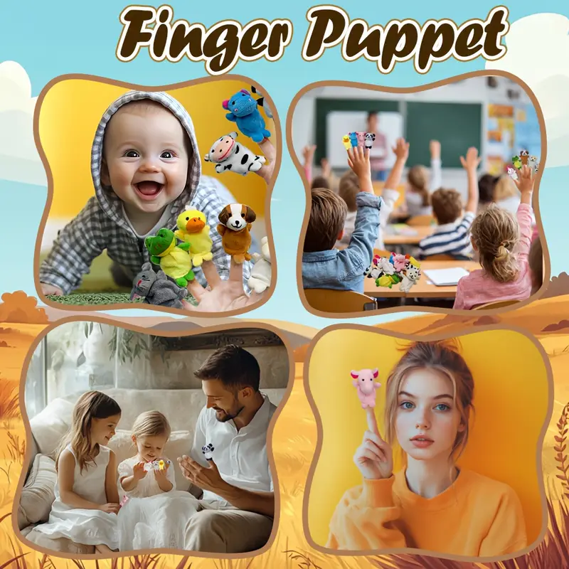 Chicco Finger Puppet 3m+ brinquedo de peluche Chicco Finger Puppet 3m+ brinquedo de peluche