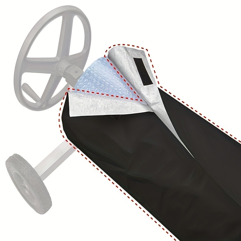 Solar Cover Reel Attachment Kit Including 8 Straps Fastener - Temu