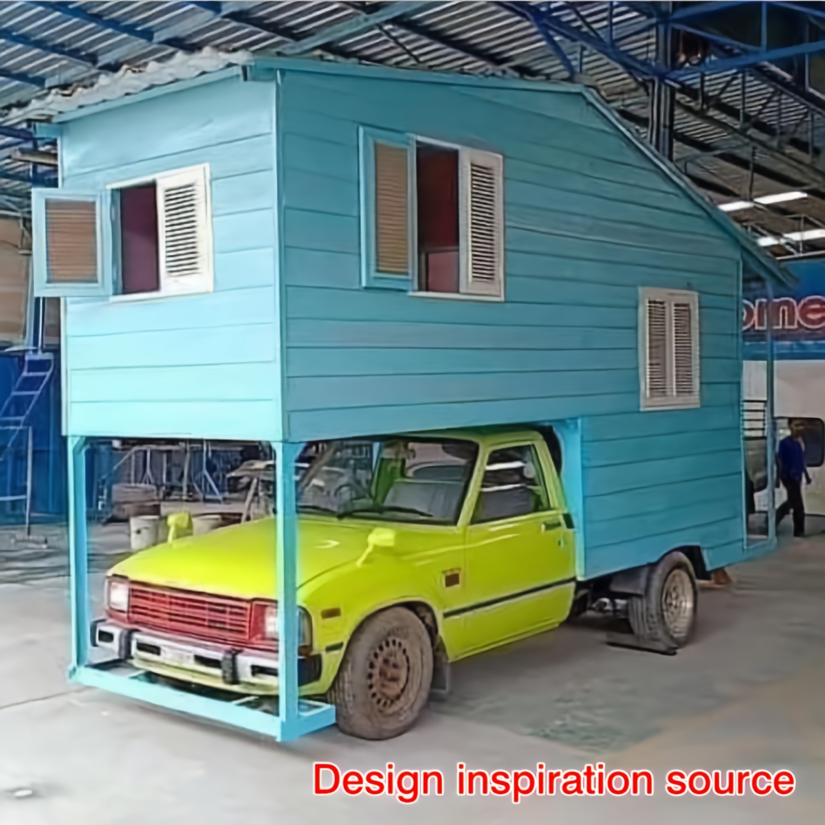 Assembly Architectural Model Sand Table Motor Home Building Components