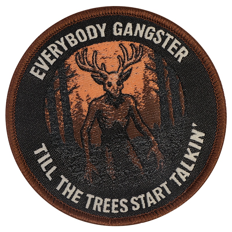 E-shop " Till Start to Talk" Patch, moralisch inspirierendes, humorvolles Abzeichen für Kleidung, Jacke, Trucker-Hut, Geschenk