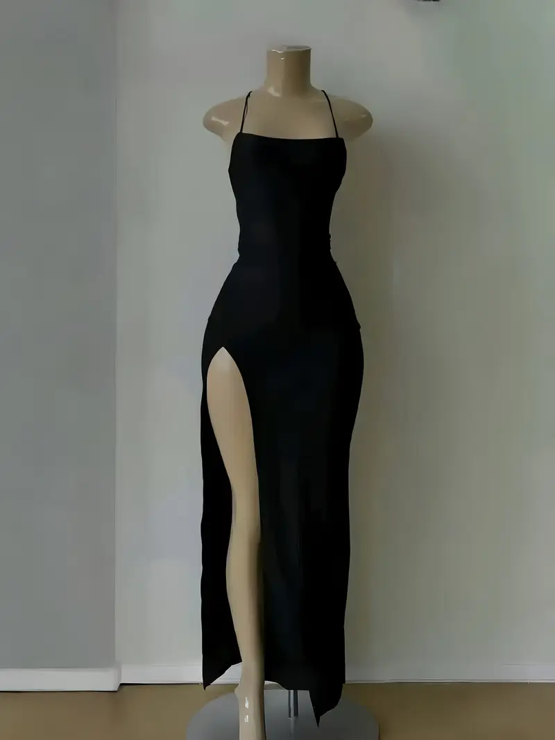 elegant fashionable womens fit backless long dress - Temu Mauritius elegant fashionable womens fit backless long dress - Temu Mauritius