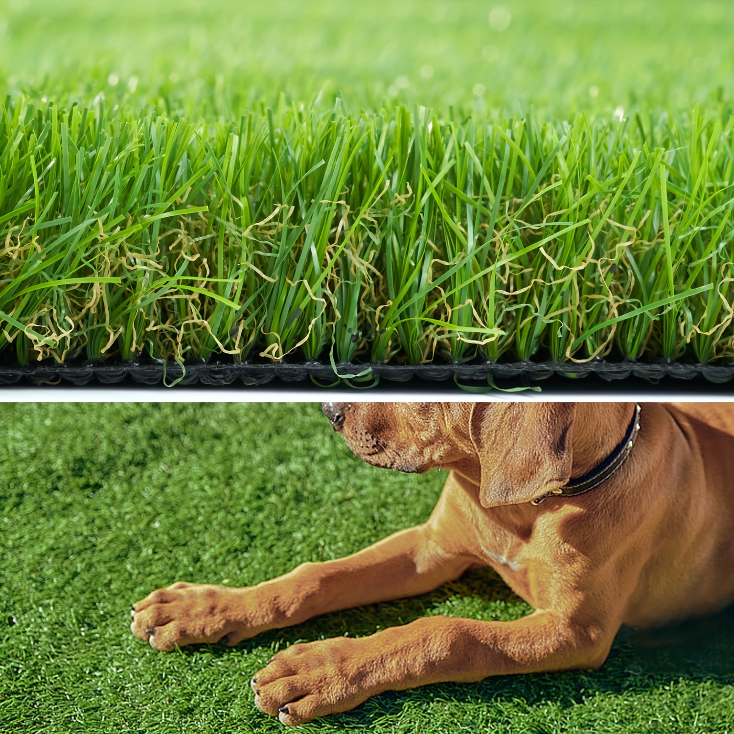 

Artificial Grass Turf Grass Lawn, Nalupatio Realistic Synthetic Mat Height Of, Professional Dog Grass Mat Large Turf Outdoor Rug Patio Lawn For Pets, Fake Faux Rug With Drainage Holes