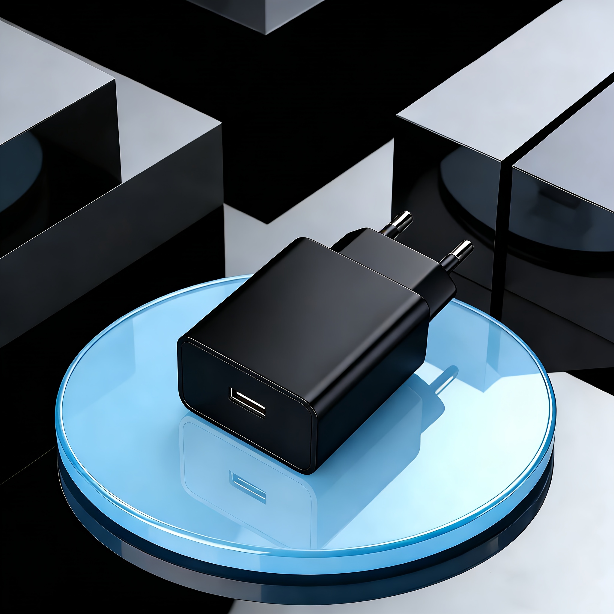 Image of 10w Lightweight Power Adapter | Usb-a Charging Block Compatible With Iphone 16/16pro/16promax/ Pro/14/13/12/11/se/xs And More, Operating Voltage 220v-240v