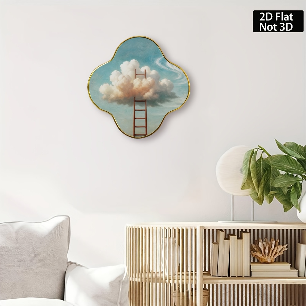 TEMU 2d Flat, Handcrafted Minimalist Modern Wall Panel - Textured Panel Suitable For Living Room, Bedroom, Hallway Decor - Artificial Panel With For