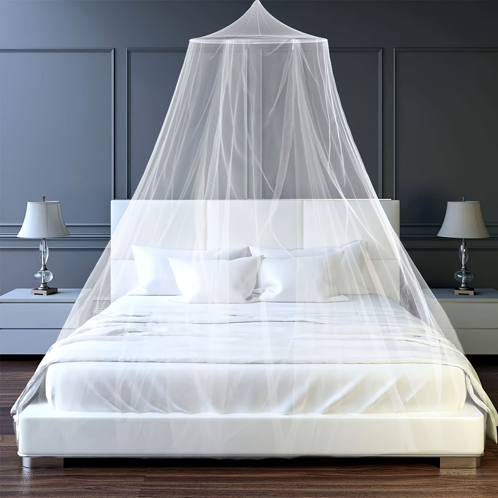 

Encrypted Dome Mosquito Net, Bed Canopy For Room Decor, Insect Protection Hanging Canopy For Summer Comfort, No Opening