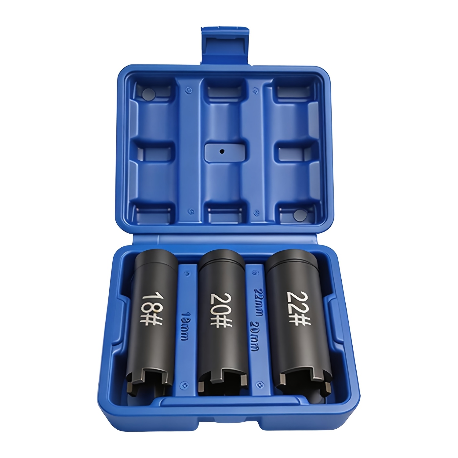 TEMU Twist Socket Tool Set, Drive Nut And Extractor Set, Rounded & Stripped Remover Tool Kit, Heavy Duty Motorcycle Clutch Nut Remover Sleeve 18mm