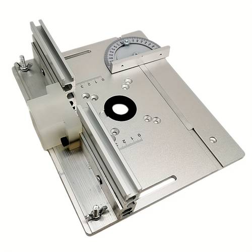 woodworking bench with this 1pc aluminum router table insert plate aluminum router table with fence and miter gauge no battery required valentines gifts for men