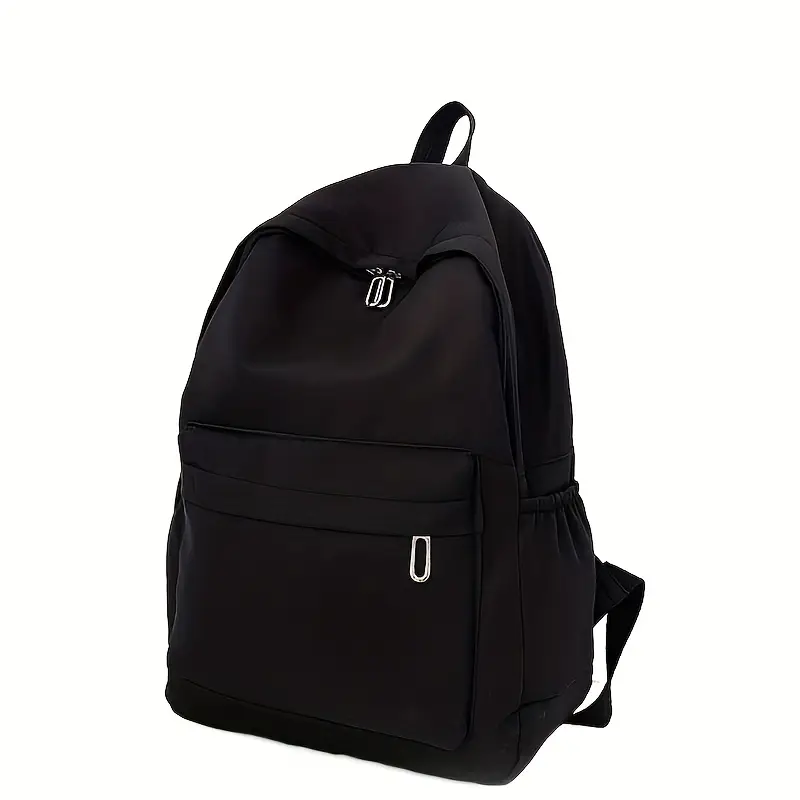 black backpacks for school w laptop sleeve abshoo Big Student Backpack College Women Middle High Teen Girls Bookbag Travel Daypack (Black) The backpack features a leather lashing square detail for added style and durability Laptop Backpacks Plain Black Bag