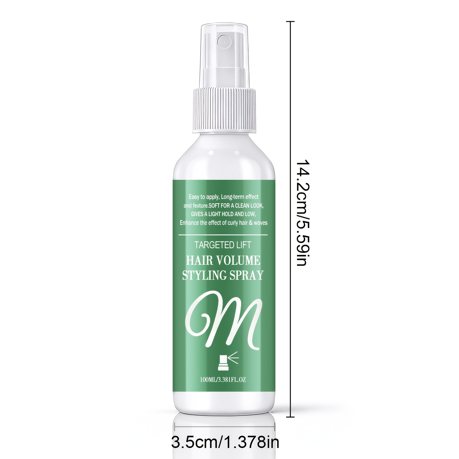 Hair Volume Styling Spray with Keratin & Oils