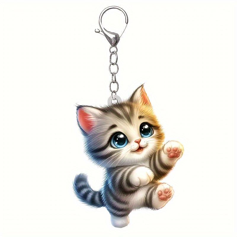 

Cat Keychain Pendant - , , Christmas For Women And , For Christmas