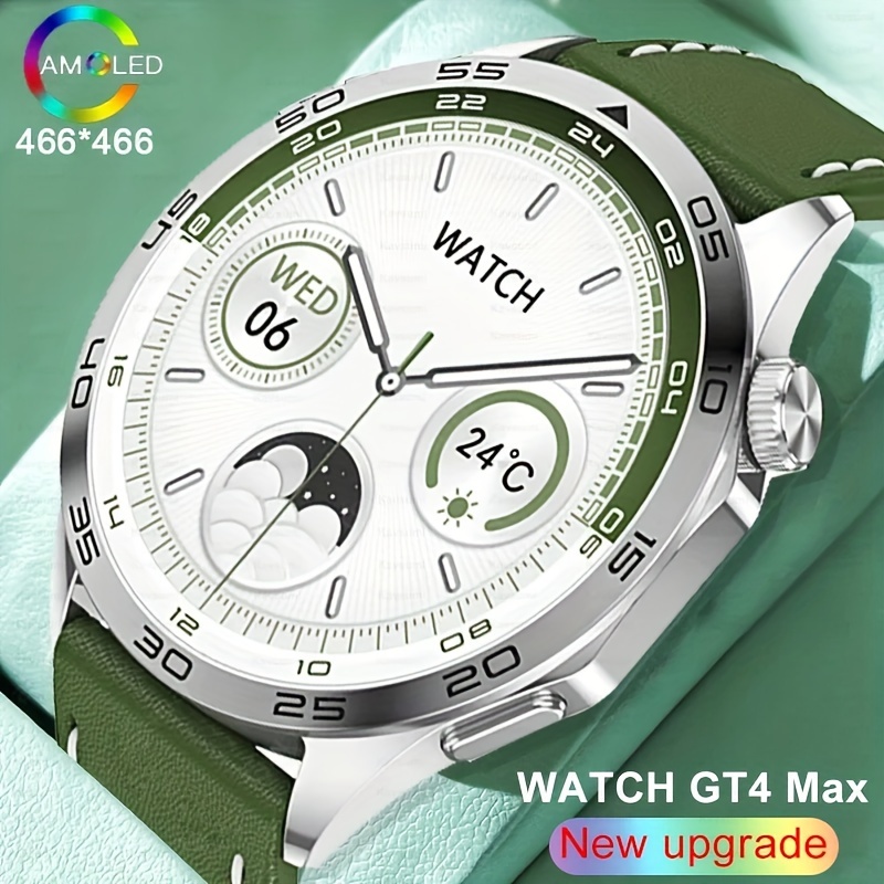 Guhuavmi Brand New Fashionable Health Smart Watch Gt4 Pro 1pc 360