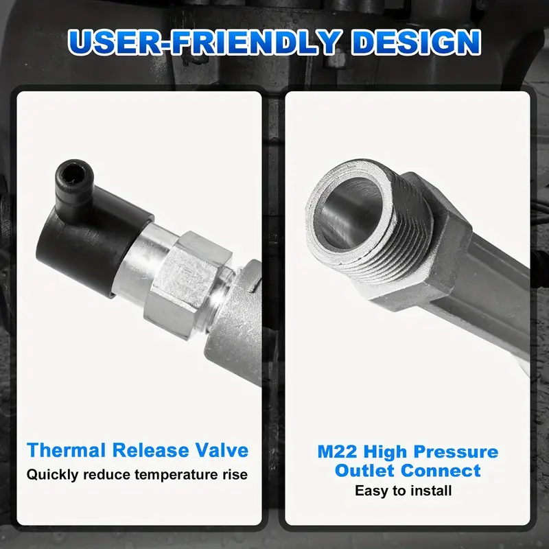 2700 PSI BOMBA LAVADORA A PRESIÓN LATÓN REEMPLAZA AR RMW2.2G24 NUEVA