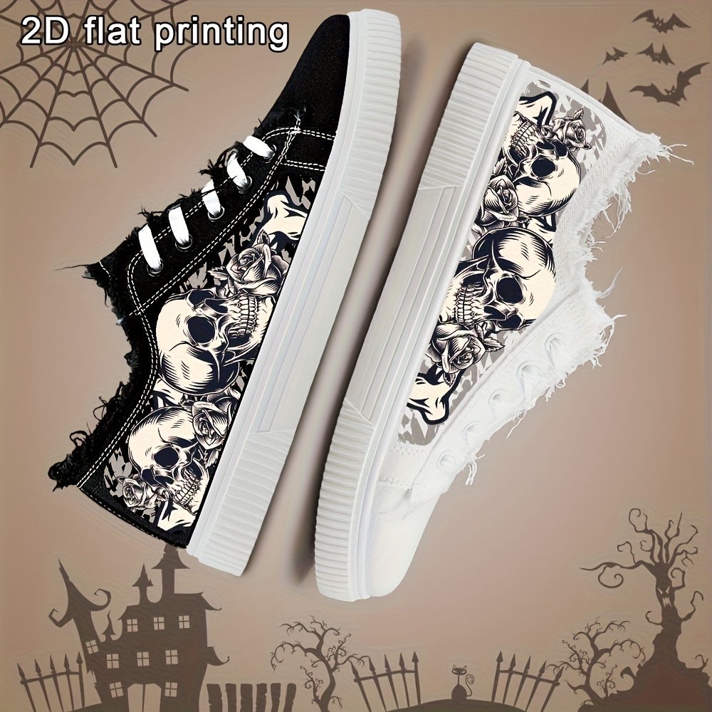 y24 halloween 10 x001 women's black white high top skate