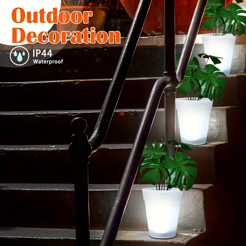 

Solar-powered 4led Light - Indoor/outdoor Decor For Tables, Bedrooms, Living - Perfect Christmas Gift