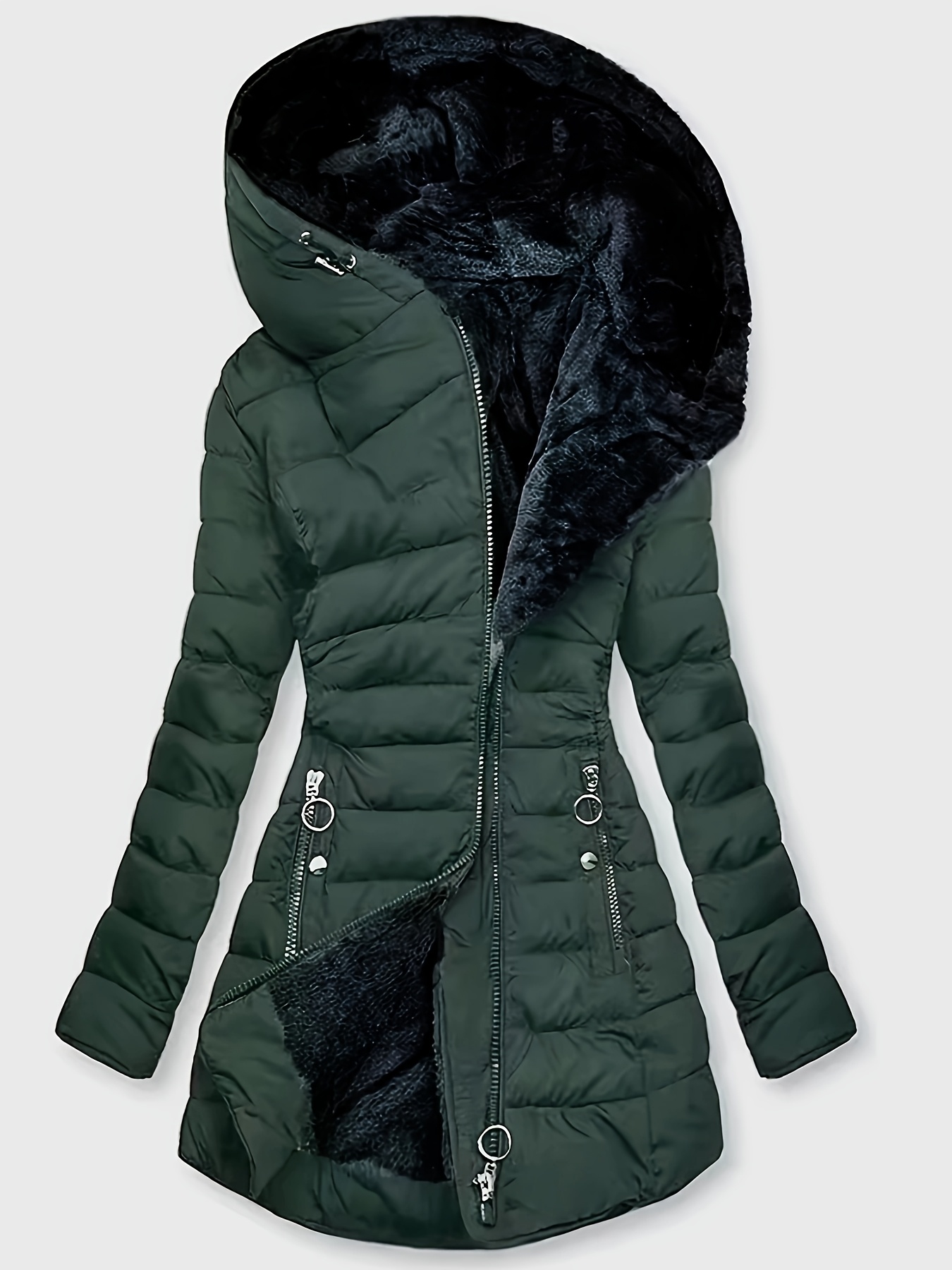 Elegante Kapuzenjacke