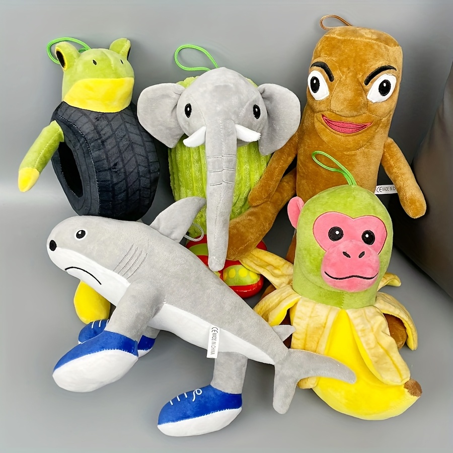 Peluche Brainrot Italiano Suave - Figura De Animal, Cojín Decorativo, Regalo Para Fans Y Niños