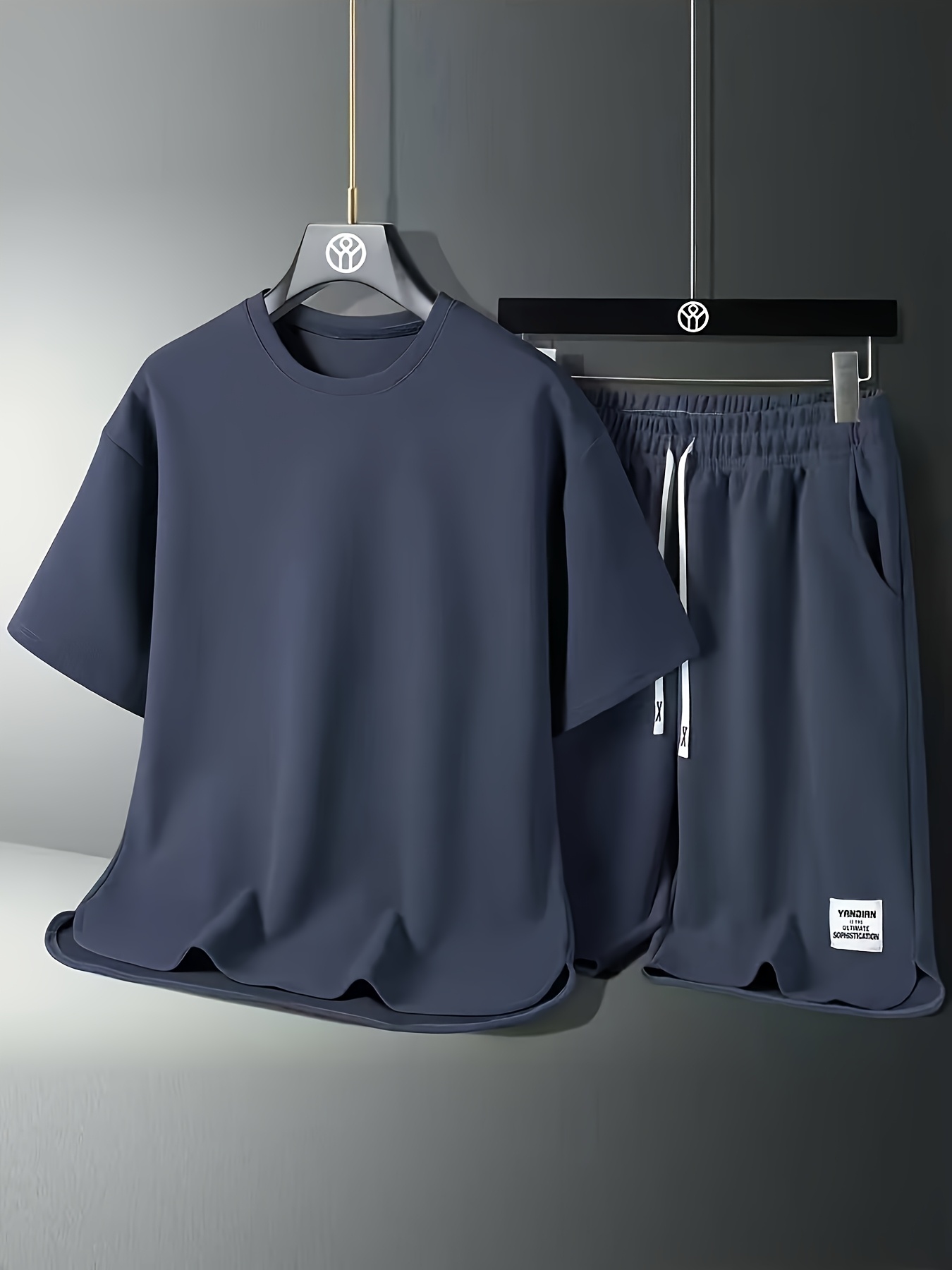 Lot De 3 Hauts D'été Pour Homme - Manches Courtes - Blanc à Motif Tartan - Taille L - Neuf Avec étiquettes