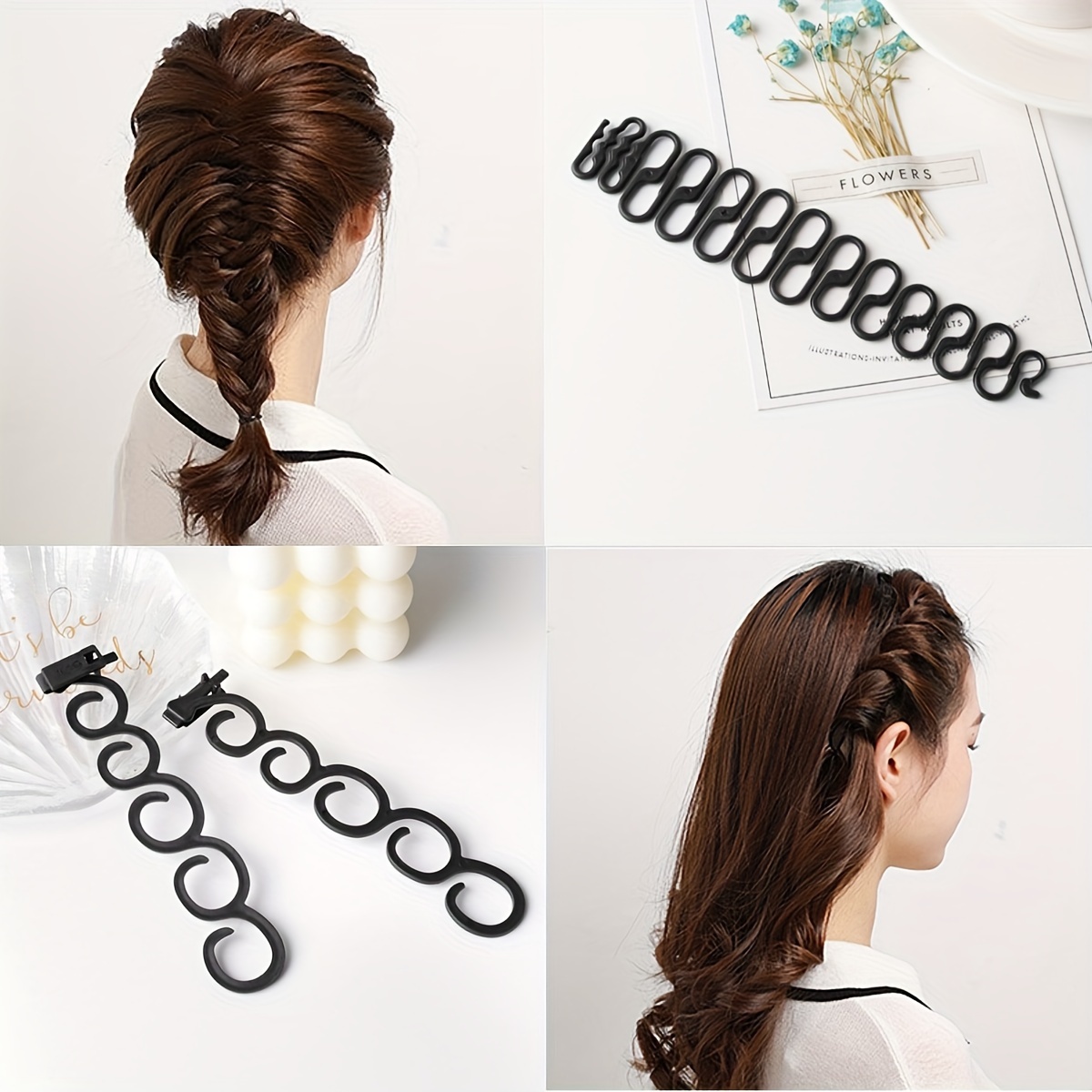 

4pcs Winding Accessories For Women, For , For