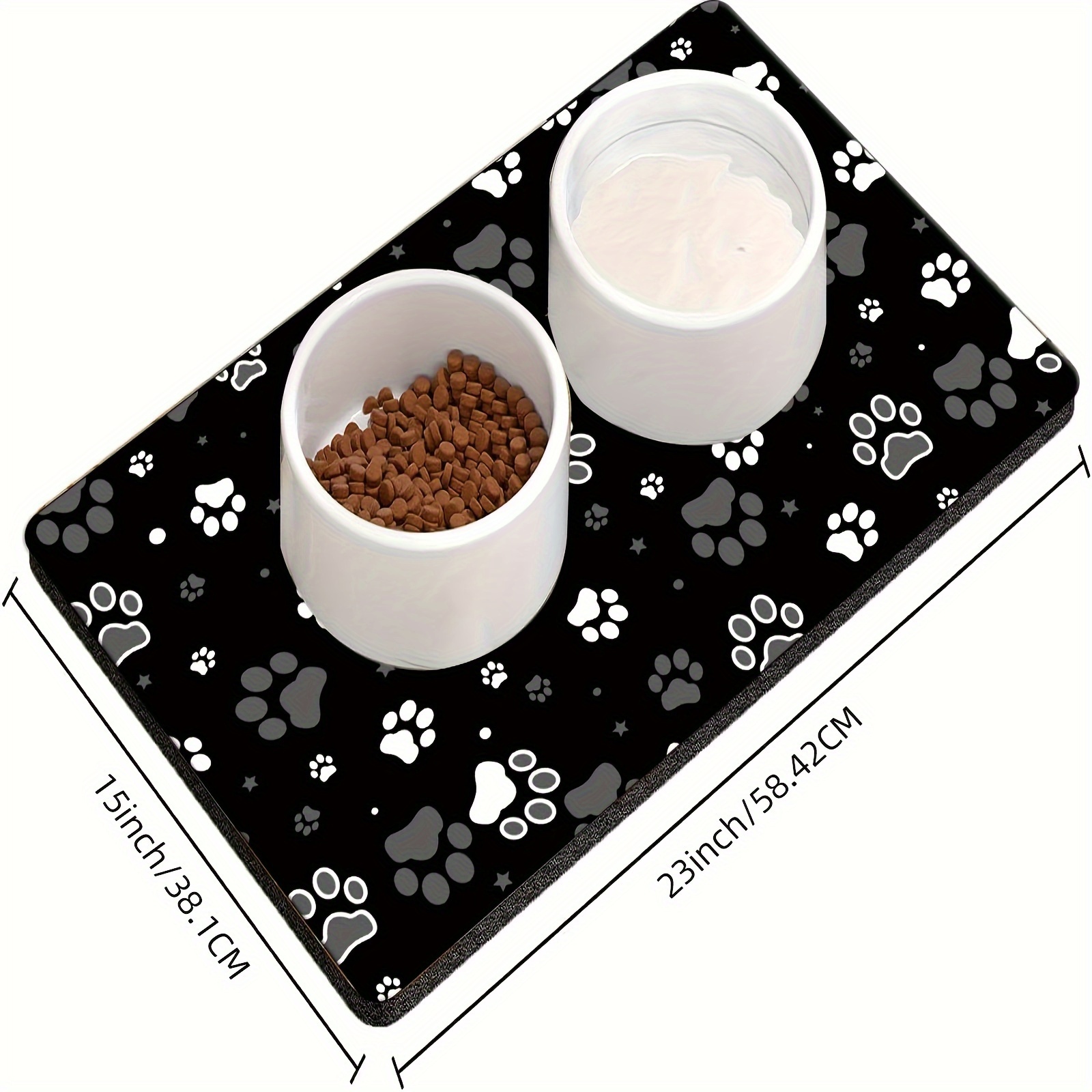 Extra large Non slip Dog Feeding Mat Temu