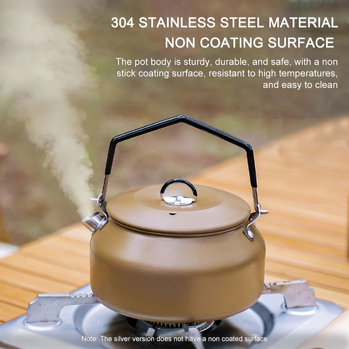 camping kettle outdoor campfire camp kettle portable Temu South