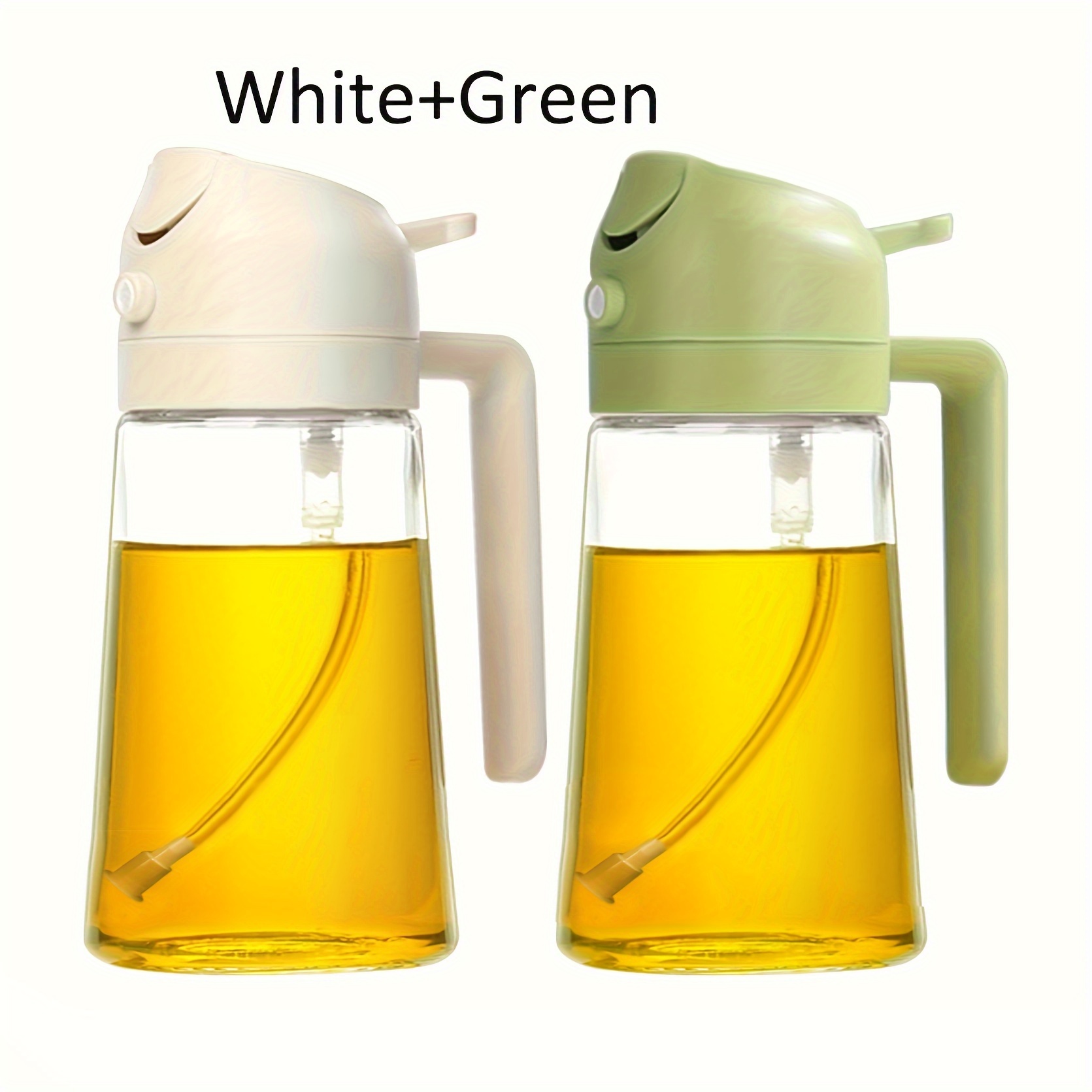 Oil Spray Bottle Set — 2-in-1 spray and pour