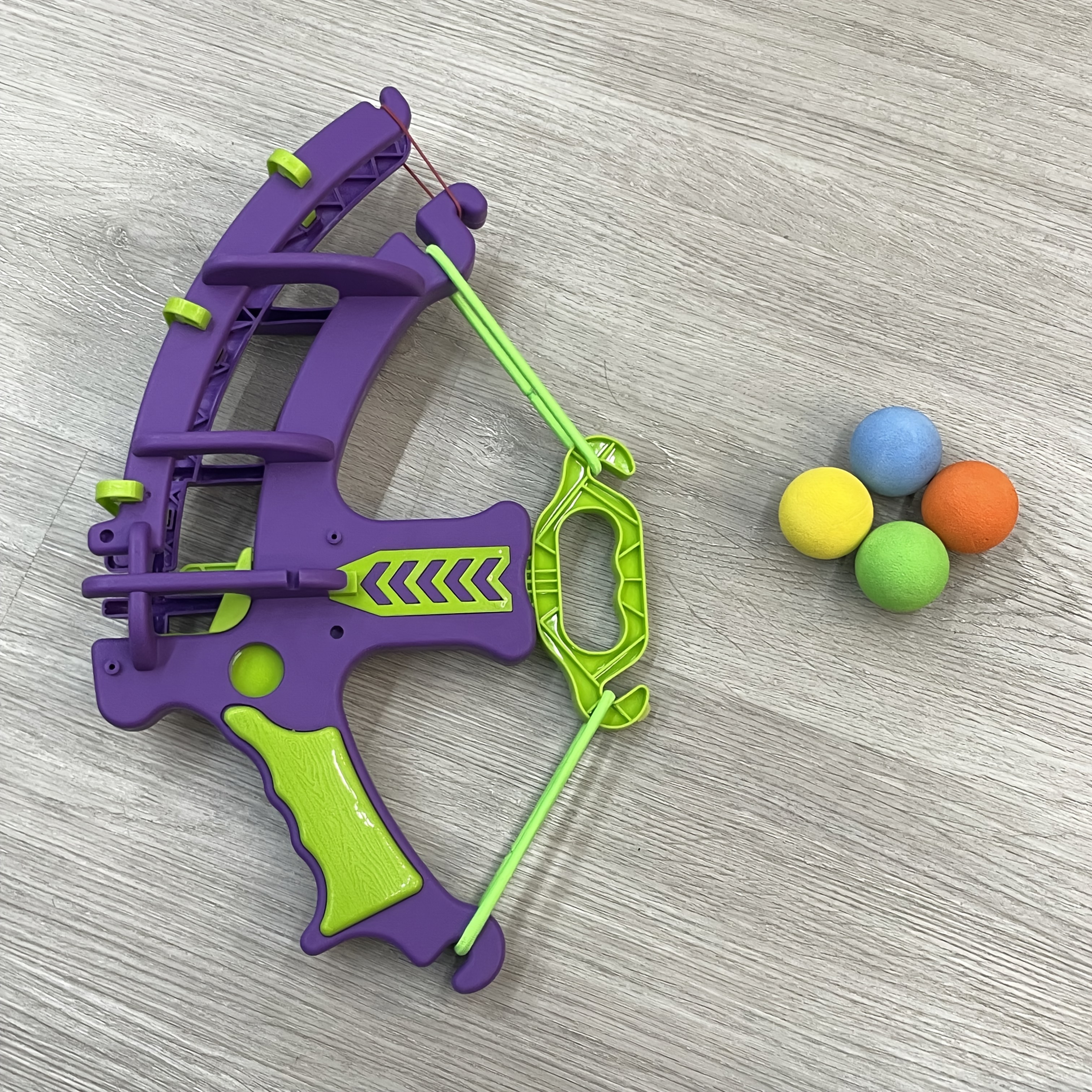Image of Purple Bow And Arrow With Eva Ball Set - Super Bow And Arrow Toy For Boys And Girls, Outdoor And Indoor Multi-player Toy, Unique Gift For Children