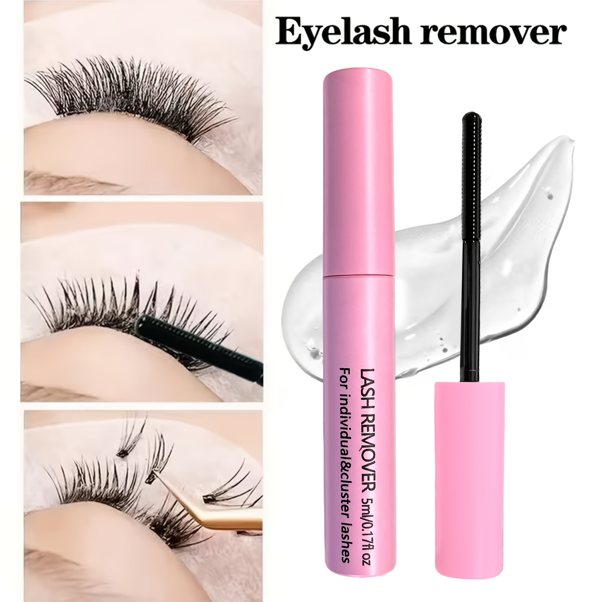 Image of 5ml Lash Glue Remover For Eyelash Extensions Eyelash Glue Remover Oil Texture Gentle Clean , Travel, Wedding, Ramadan