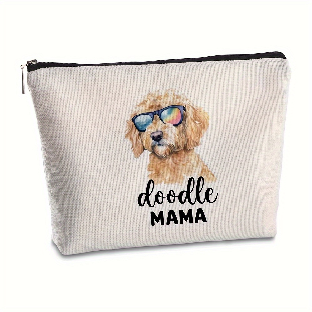 

Makeup Bag Goldendoodle Dog Mama Birthday Christmas Friendship Gift For Women Animal Lovers Friend Mom Travel Pouch Cosmetic Bag