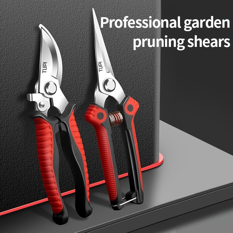 Two-pack Straight And Curved Head Manual Pruning Tools, Pruning Shears, Fruit Tree Garden Gardening Shears, Pruning Branches And Flowers, Effortless Thick Branch Shears, Practical Floral Shears