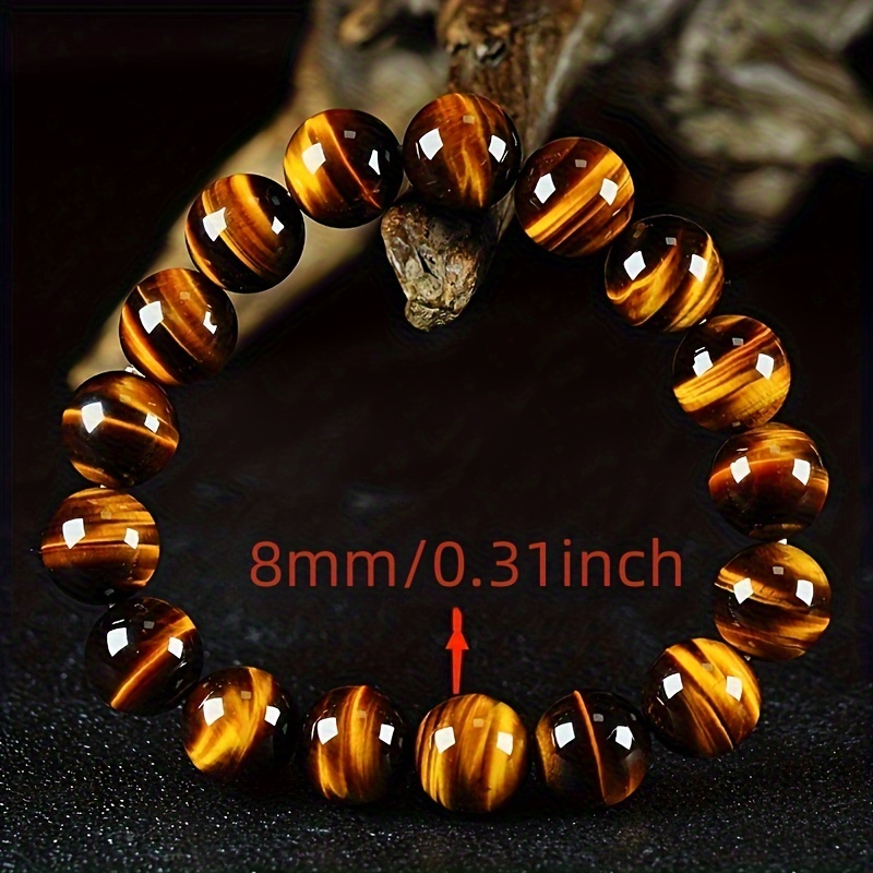 TEMU 1pc Stone Bracelet For Men And Women Jewelry