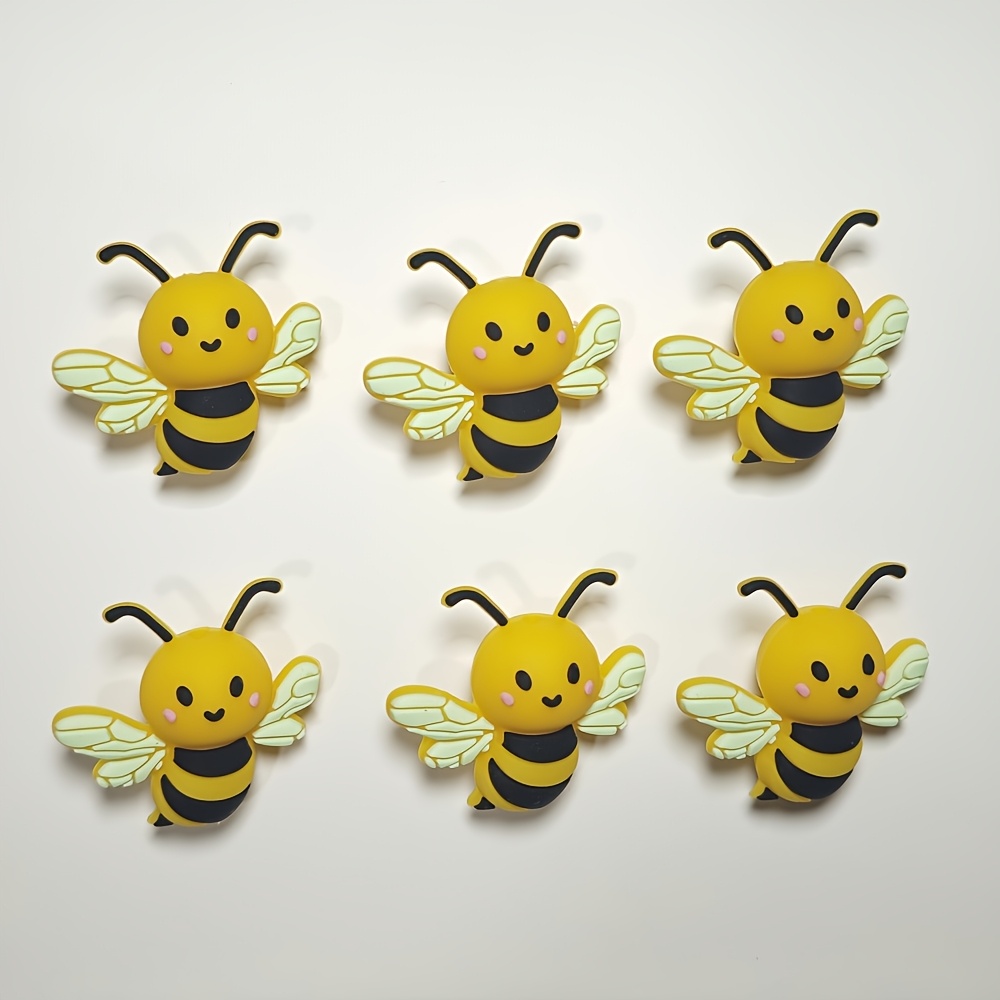 Image of 6pcs Set Of Silicone Beads, Loose Beads For Jewellery Making, Pen Bead Decoration, Craft Supplies Additions