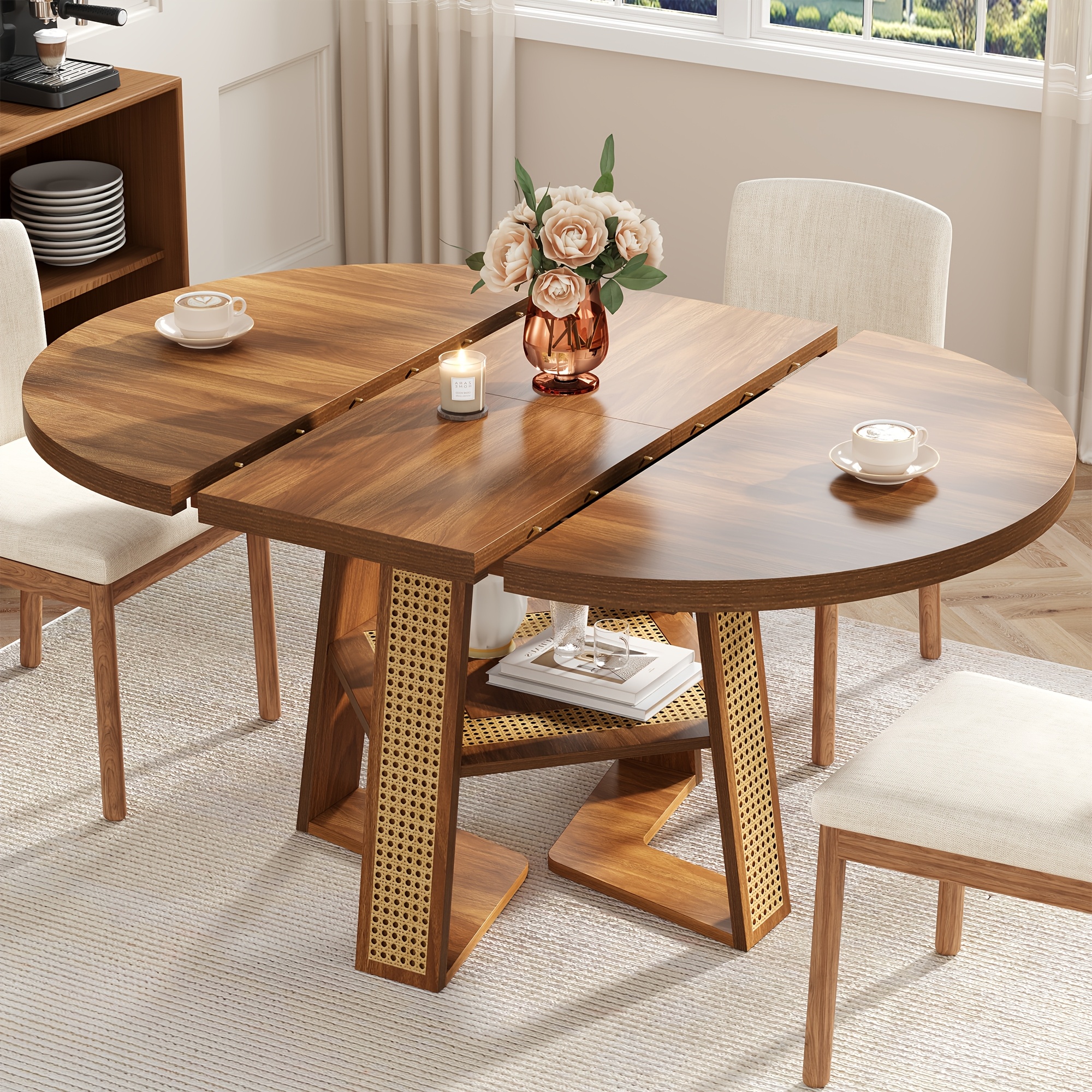 collapsible dining table sold on Temu United States