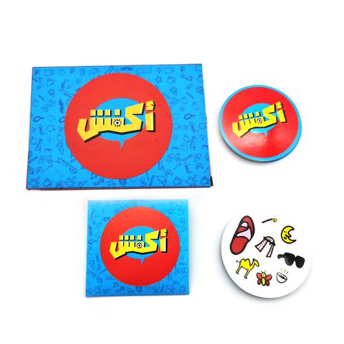 akfosh cards is a board game party featuring arabic cards