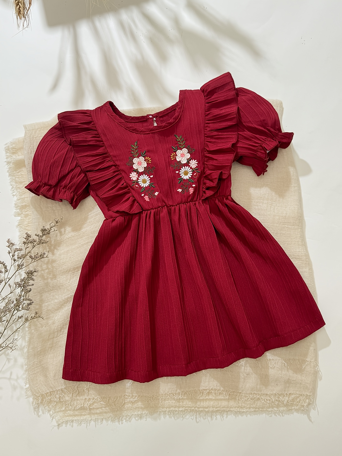 sachin and babi light blue dress Embroidered Khaki Dress & Shirt Combo,12M to 7t. 7T