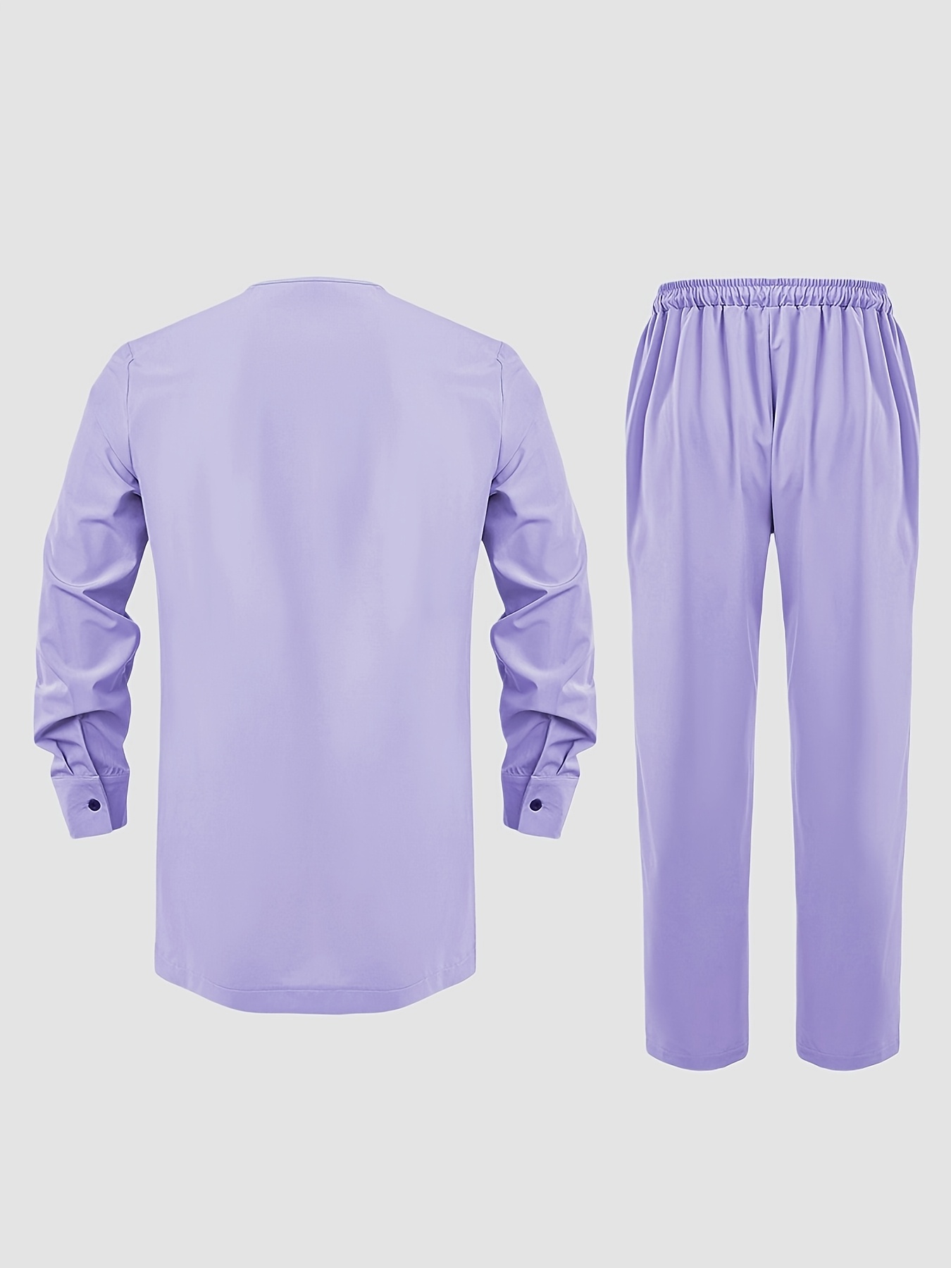 Men'S Three-Piece Agbada Set Featuring Embroidery, Pockets, And a Loose, Flowing Silhouette; Includes a Robe, Shirt, And Drawstring Elastic Waist Long Pants, Suitable for Everyday Events Like Cocktails, Weddings, Parties, Banquets, Birthdays