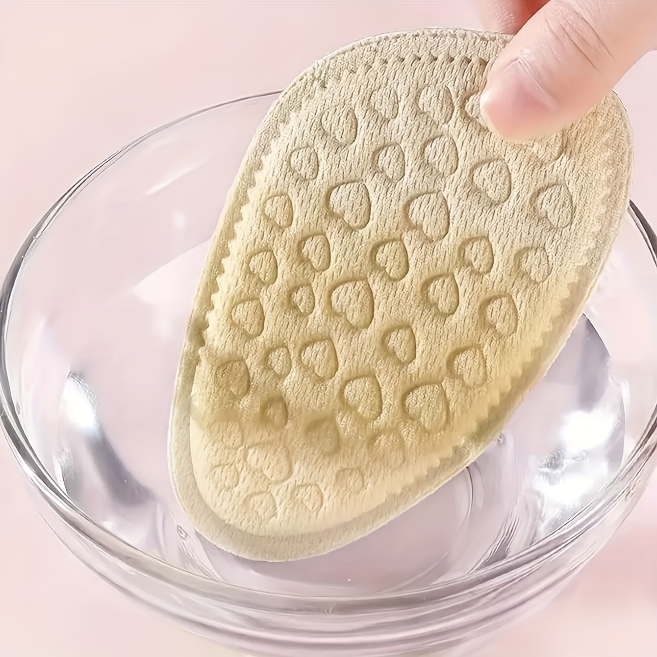 1 Pair of Comfortable Front Feet for Foot Care Forefoot Pad, Non-Slip Semi-Insole, Suitable for High Heels