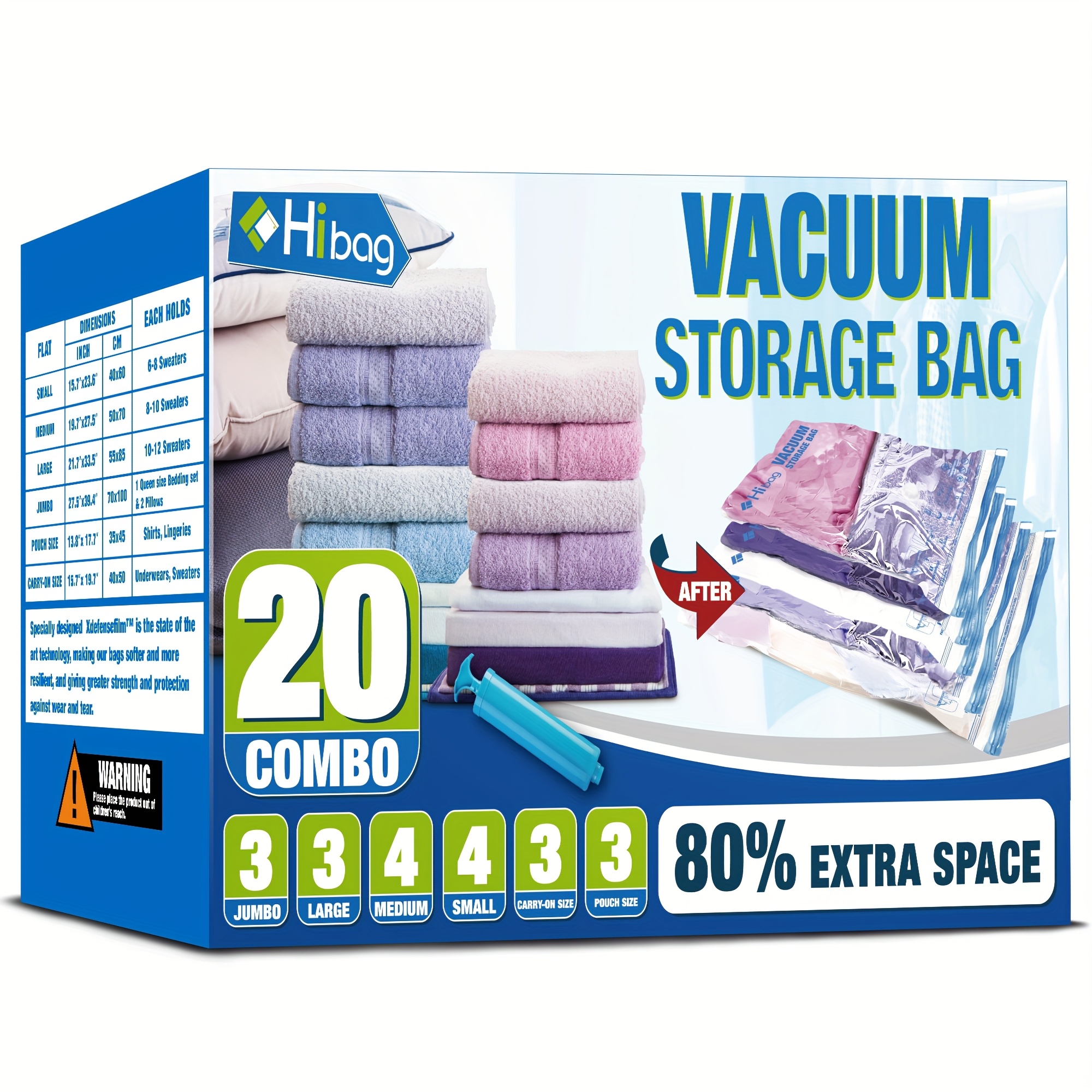 Space Saving Vacuum Bags For Clothes Amazon Set Vacuum Compression