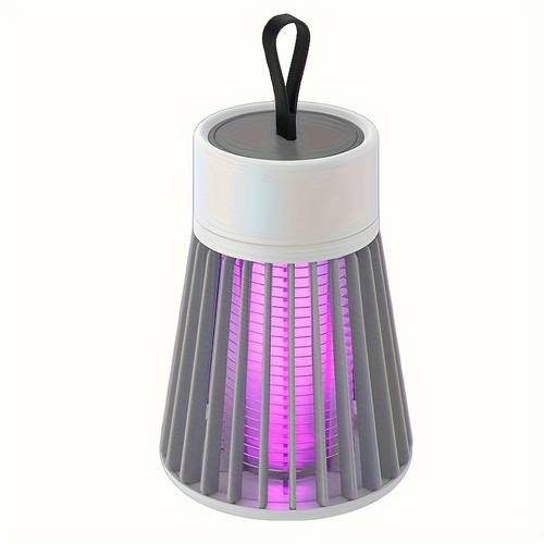 1pc mosquito killing lamp household mosquito repellent indoor mosquito killer suction and capture wall hanging outdoor wall hanging mosquito killing electric shock fly killing lamp fly catching device physical