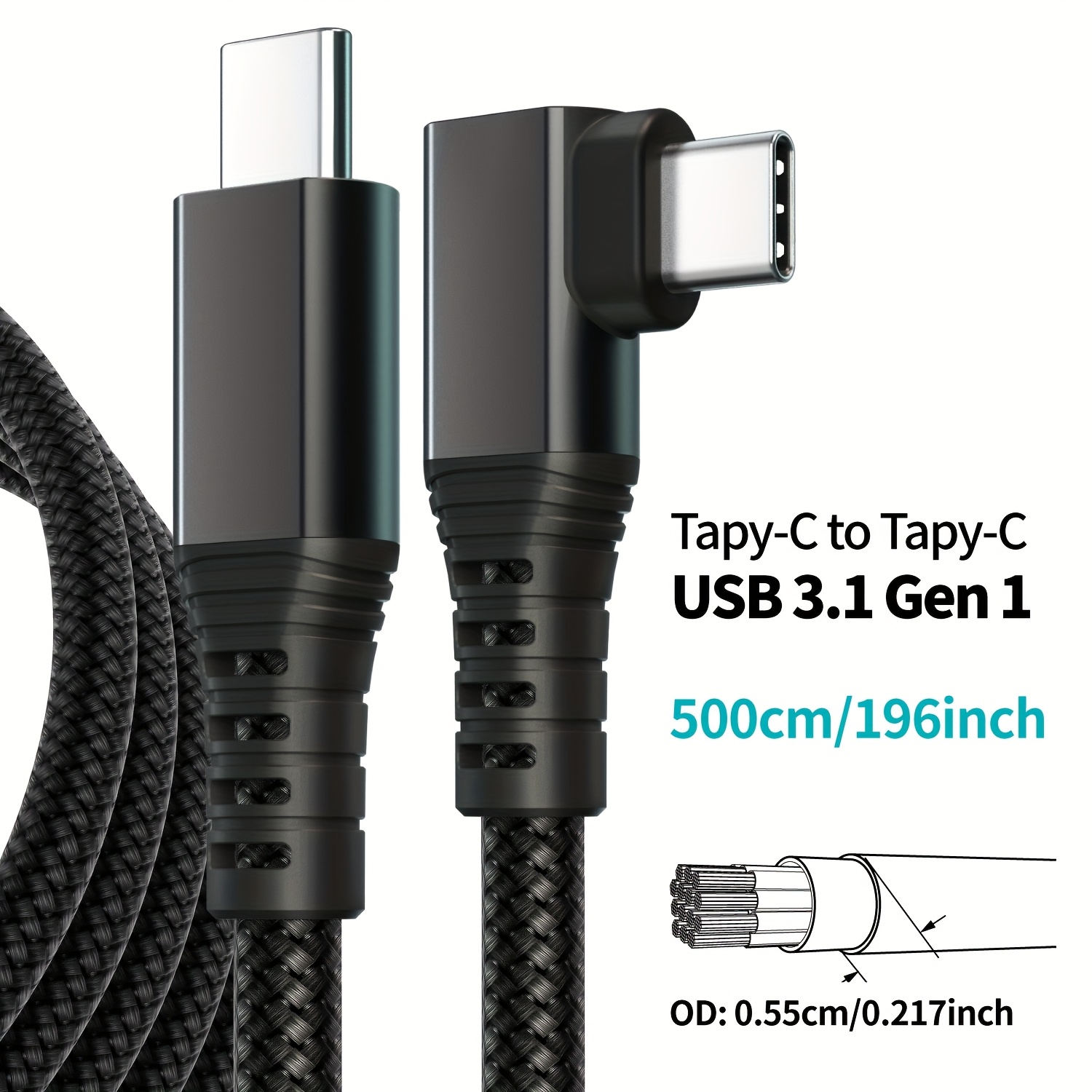 Meta Quest Oculus Sync Cable High Speed USB Type-C PC VR Link